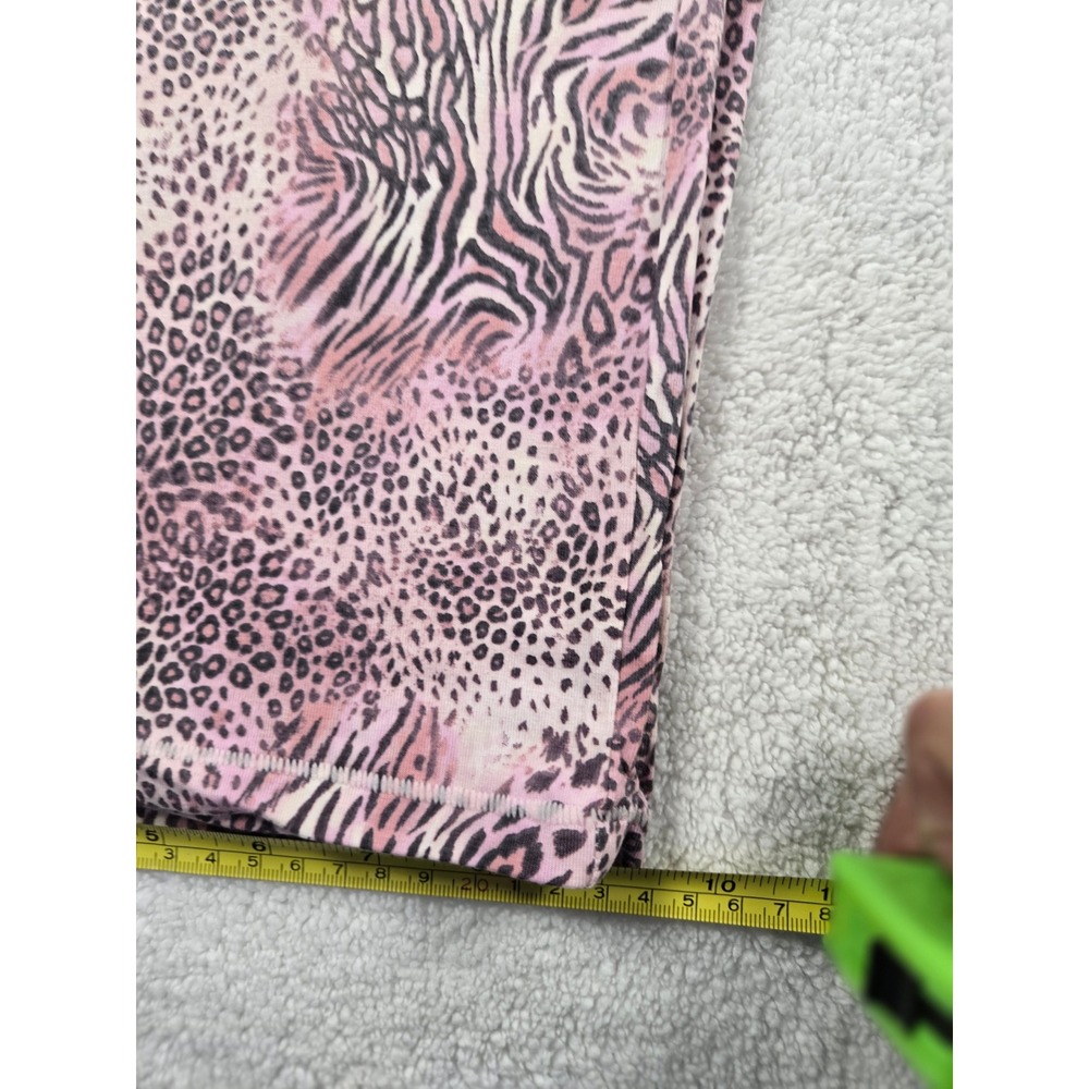 Skims Sleep Long Sleep Set Bloom Modal Cotton Animal Pink Leopard Zebra S NEW - Picture 7 of 11
